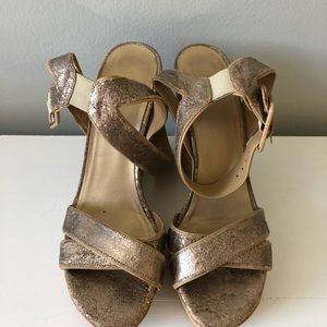 Stuart Weitzman Wedge Sandals